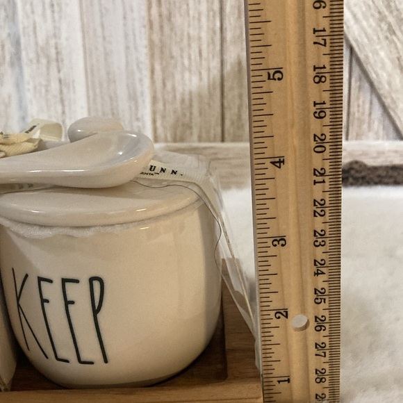 Rae Dunn Hold & Keep Containers with Lids & Spoons - Picture 7 of 8